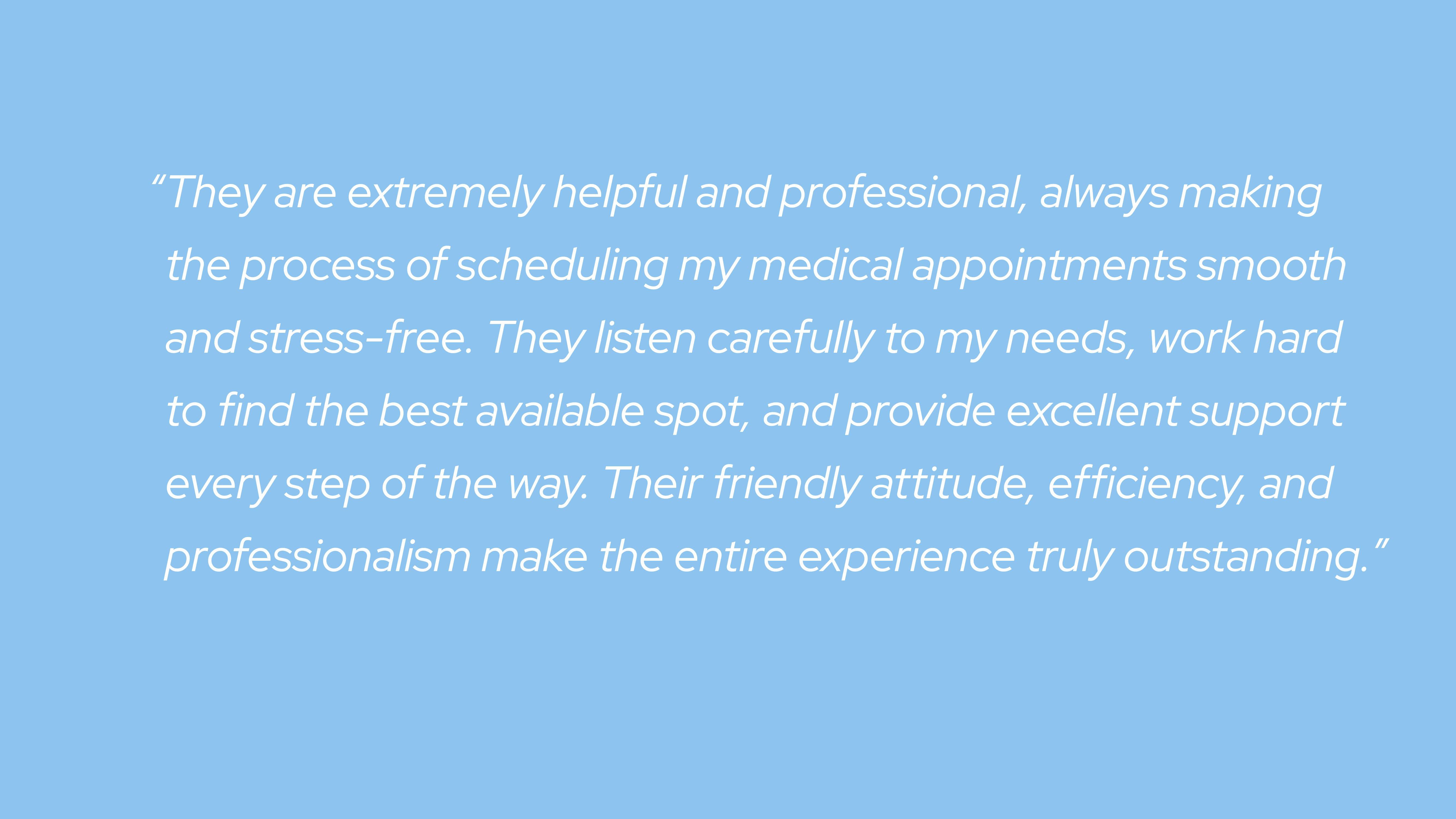 A Qualcomm member testimonial quote on a blue background.